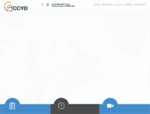 Tablet Screenshot of ccyd.com.ar
